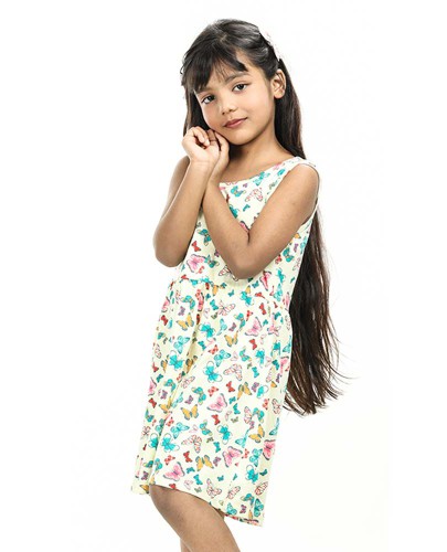 Girl's Sleeveless Frock